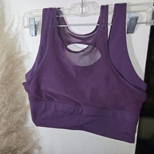 Lululemon Athletica sports bra in dark purple